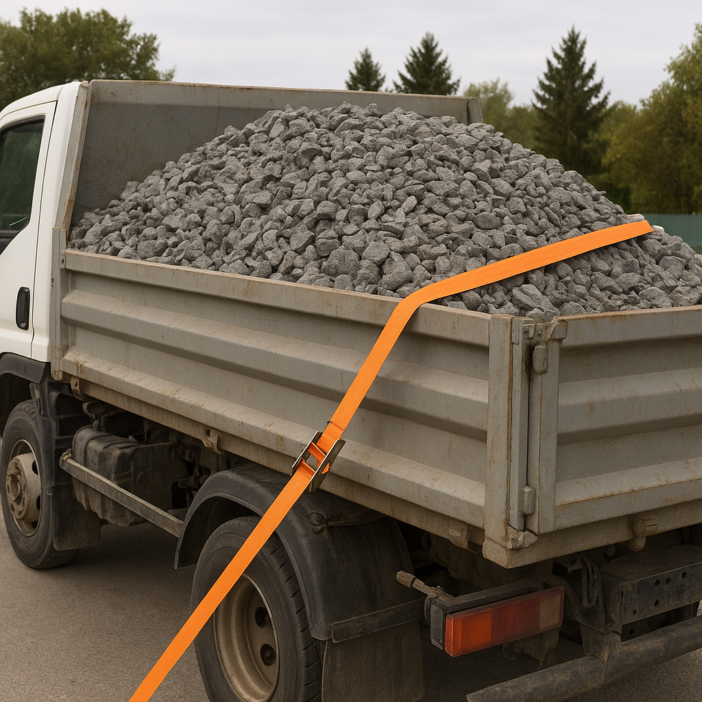 Jak poprawnie zabezpieczać ładunek w wywrotce