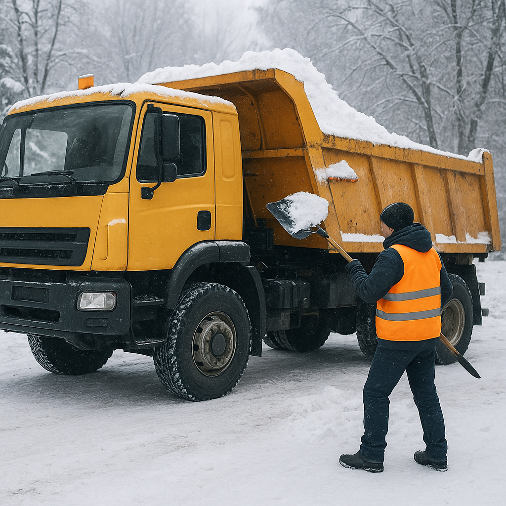 Jak przygotować wywrotkę do pracy zimą