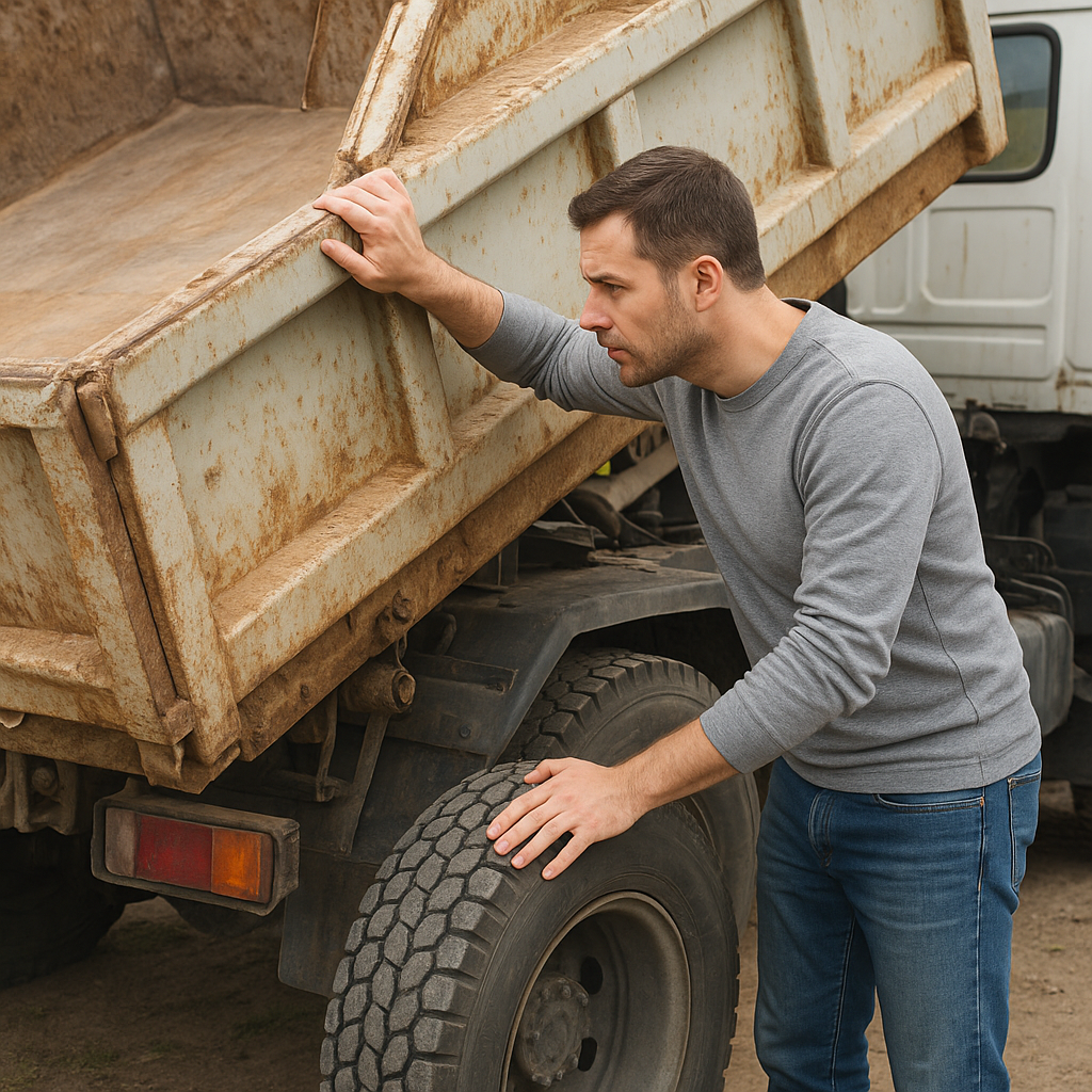 Co warto sprawdzić przed zakupem używanej wywrotki