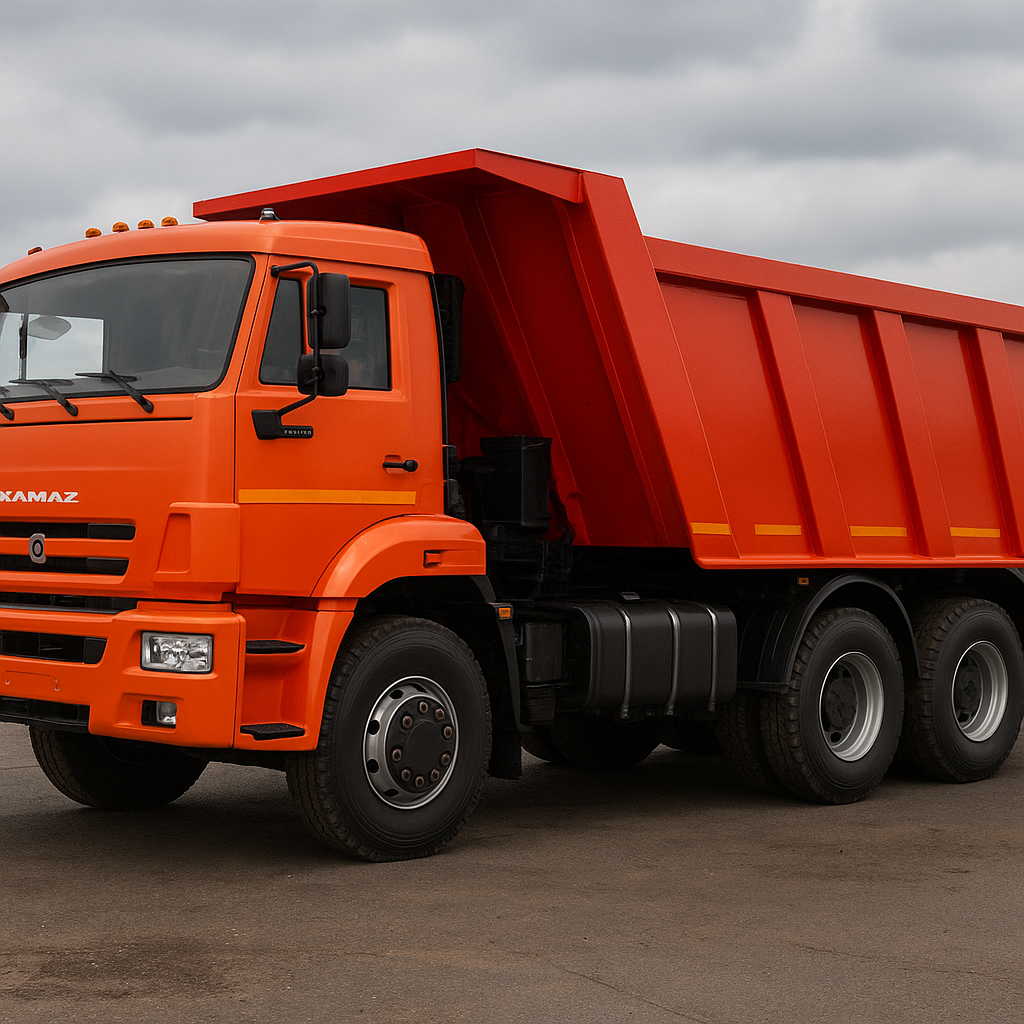 Kamaz 6520 Heavy Dump – Kamaz