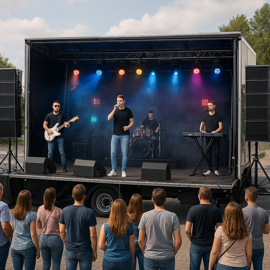 Sceny mobilne na koncerty disco polo