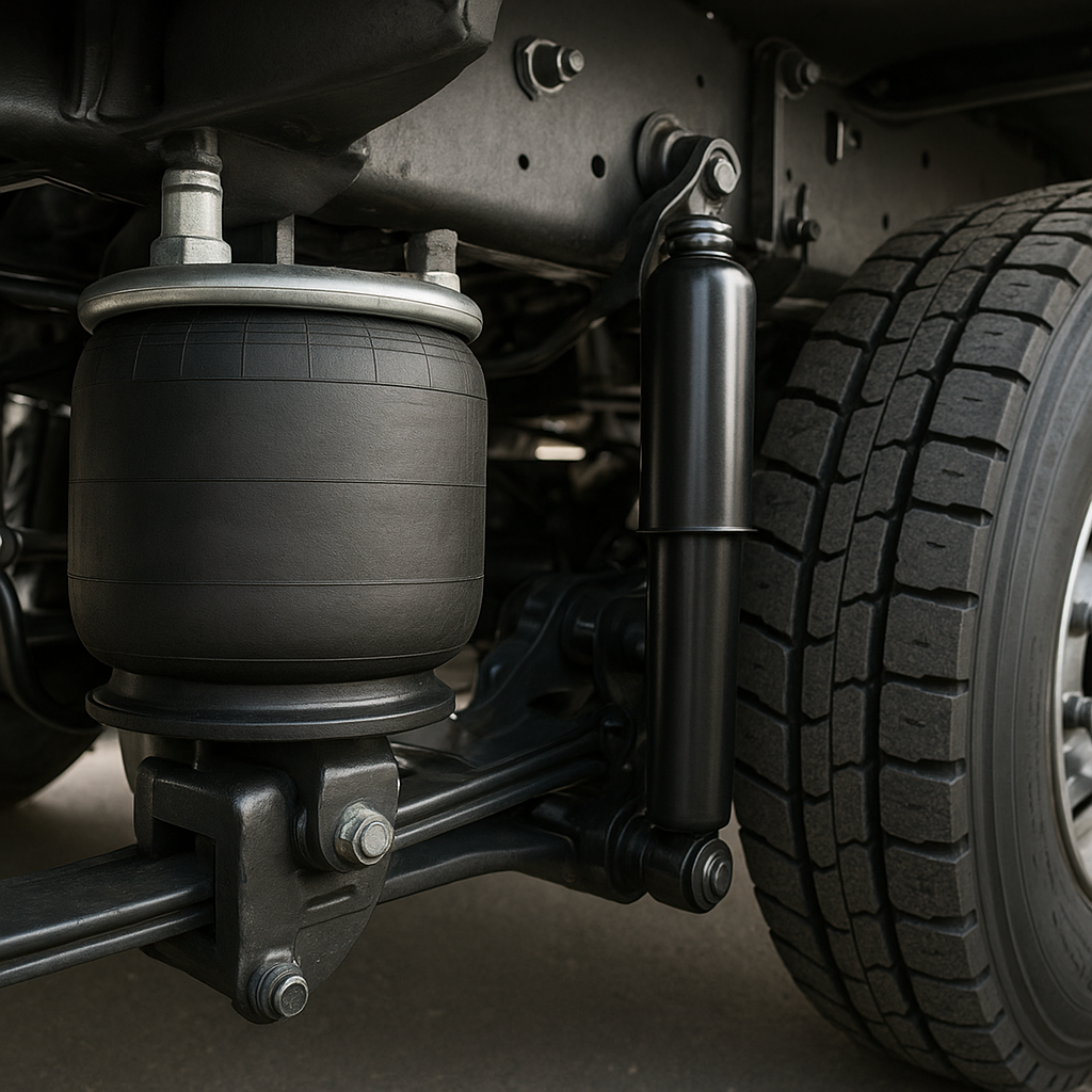 Jak działa system amortyzacji pneumatycznej w ciężarówkach