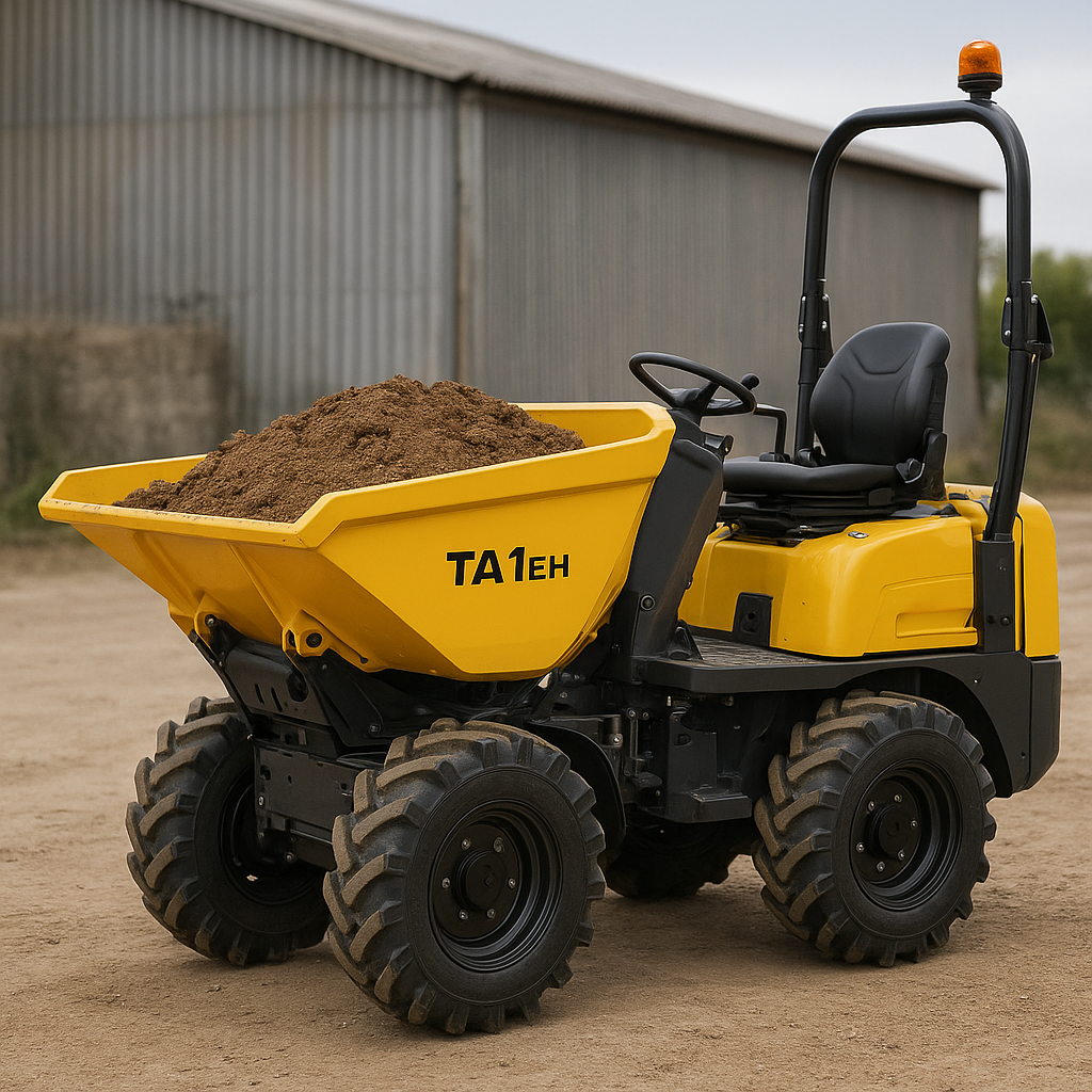 Mecalac TA1EH Mini Dump – Mecalac