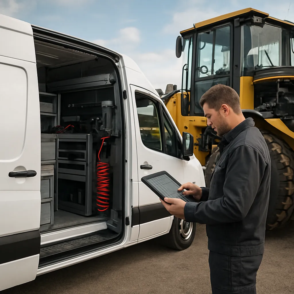 Jak działa serwis mobilny dla ciężkiego sprzętu