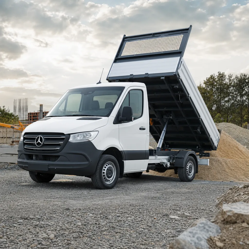 Mercedes Sprinter wywrotka