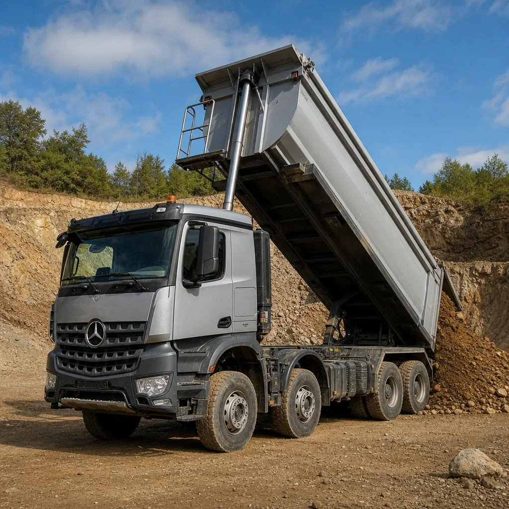 Mercedes 8×6 wywrotka