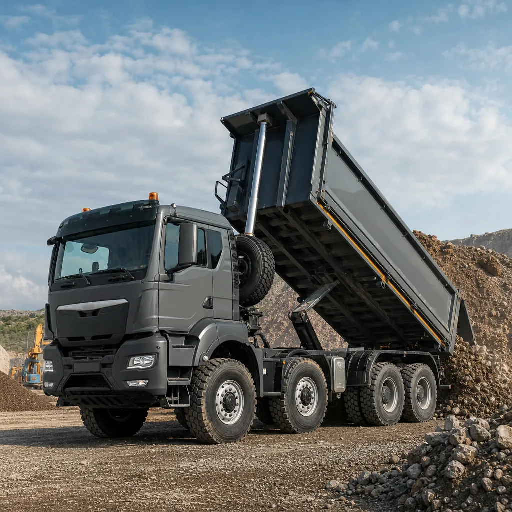 MAN 4×4 wywrotka